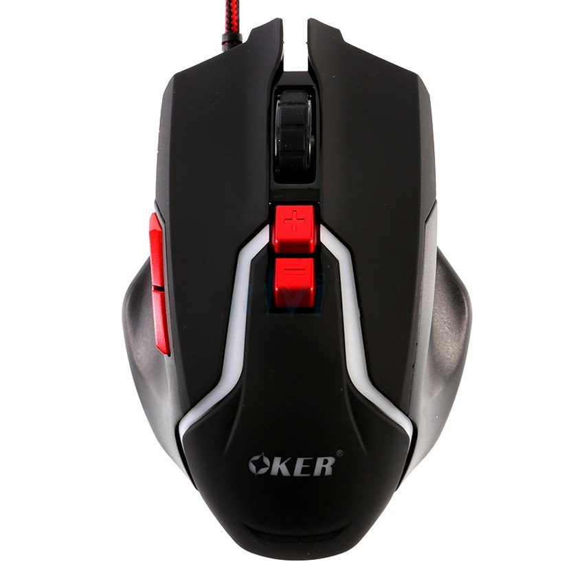 RAPOO USB Optical Mouse GM-768 Gaming (Black/Red)