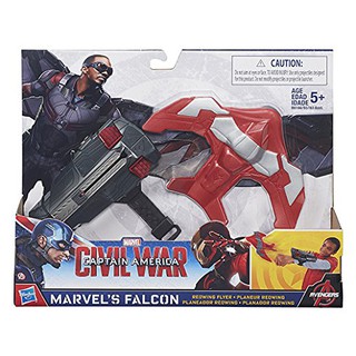 โมเดลของเล่น Falcon Redwing Flyer พร้อมฐานยิงสำหรับใส่ข้อมือ แบรนด์ Hasbro – Marvel Captain America(Civil War)Series