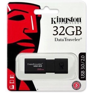 Kingston32GB อุปกรณ์เก็บสำรองข้อมูลคิงส์ตัน