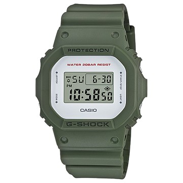 นาฬิกา คาสิโอ Casio G-Shock Military series รุ่น DW-5600M-3 (นำเข้า Japan กล่องหนังญี่ปุ่น)