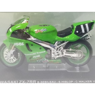 Model 1:24 Moto GP BigBike Big Bike รถแข่ง Kawasaki ZX-7RR