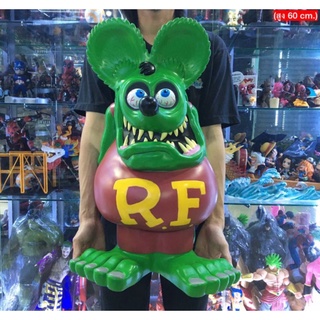 แรทฟิงค์60cm.งานญี่ปุ่น​สีสวยคมกว่า Rat Fink หนูผี