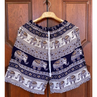 Elephant pants Thai pants Shorts Short Pant Elephant pant Elephant short กางเกงขาสั้น กางเกงลายช้าง