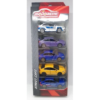 รถเหล็ก MAJORETTE SUBARU WRX STI แพ็ค STREET CARS 5 คัน