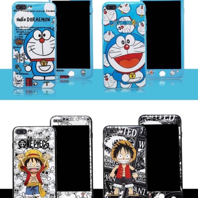 เคส+ฟิล์มมาใหม่ เคสพร้อมฟิล์มประกบหน้าหลังลายการ์ตูนลายเดียวกันกับเคส(สิ้นค้าพร้อมส่ง)สำหรับรุ่น OPPO A53/A1K/A31/A92/Re
