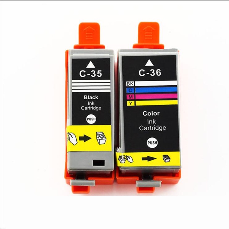 ใช ้ งานร ่ วมกับ Canon PGI-35 CLI-36 ตลับหมึก Canon 35 36 สําหรับ IP 110 IP100 IP100B