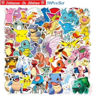 ❉ Pokemon Go - Series 05 Kawaii Pocket Monster สติ๊กเกอร์ ❉ 50Pcs/Set Anime Cartoon TV Shows DIY Fashion Luggage Laptop Skateboard Decals Doodle สติ๊กเกอร์