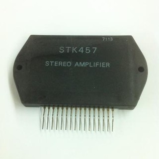 STK457 Thick Film Hybrid IC(2 Power 2 Channel 10 to 30 W, AF Power AMP)