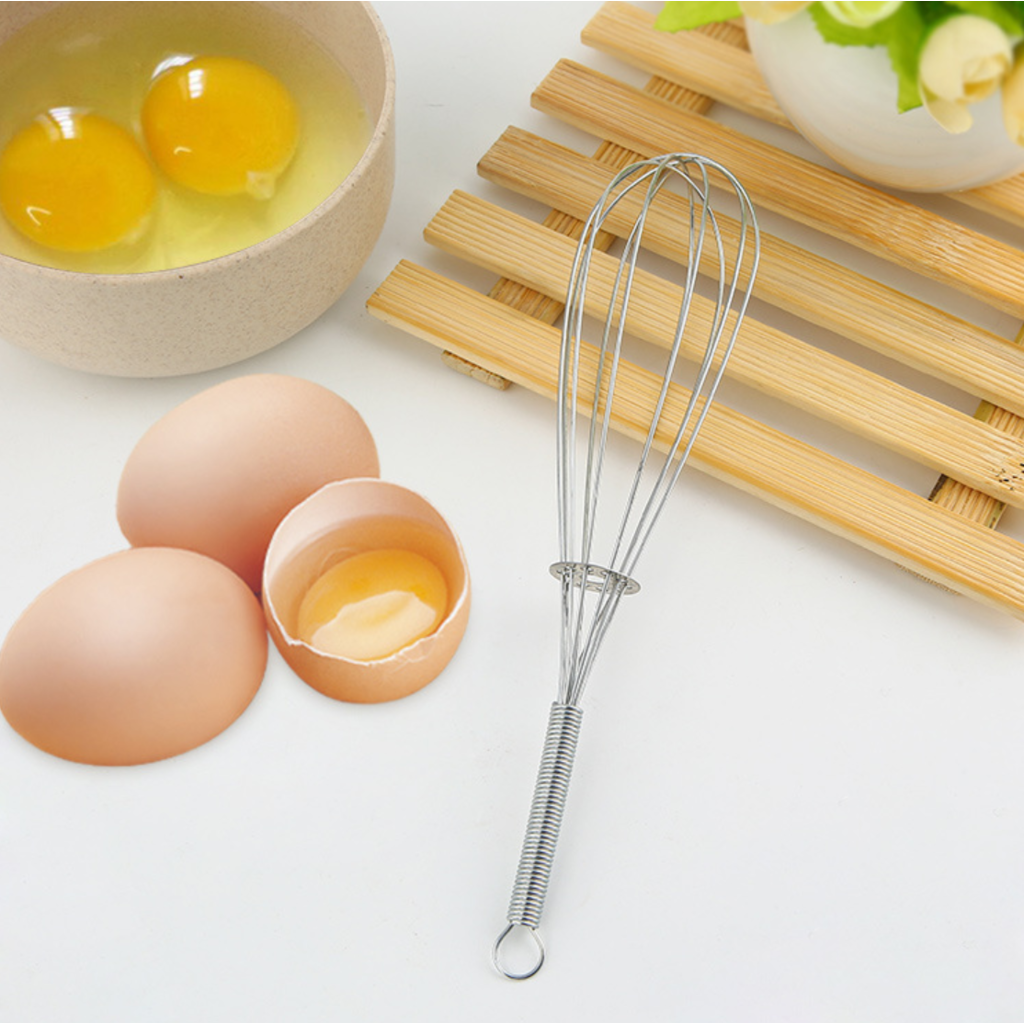 ที่ตีไข่ ตะกร้อตีไข่ รุ่นสุดคุ้มไซส์เล็ก เครื่องตีวิปครีมขายส่ง สินค้าคุณภาพ ราคาถูก ส่งเร็ว พร้อมส่งสินค้าในไทย