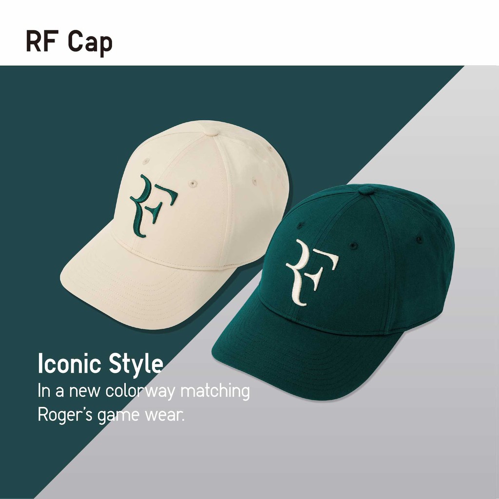 Roger Federer RF Cap Tennis Cap ผู้ชาย Uniqlo RF Cap