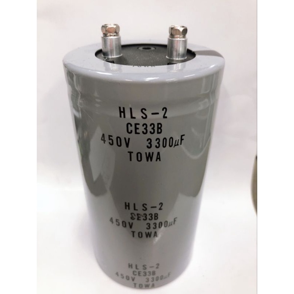 C 3300uf 450v TOWA Japan