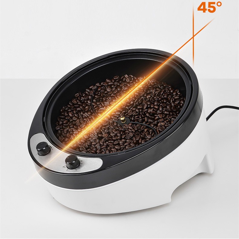 เครื่องคั่วกาแฟความจุขนาดใหญ่พร้อมฟังก์ชั่นการทำความเย็นอัตโนมัติการคั่วเมล็ดพืชเครื่องคั่วสมุนไพรในครัวเรือน