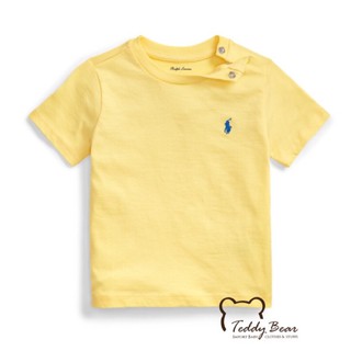 เสื้อยืดเด็ก Ralph Lauren Cotton Jersey Crewneck Tee (Yellow)