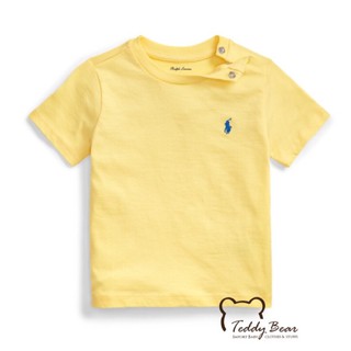 เสื้อยืดเด็ก Ralph Lauren Cotton Jersey Crewneck Tee (Yellow)