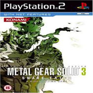 แผ่นเกมส์[PlayStation2] Metal Gear Solid 3 - Snake Eater (USA)