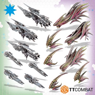 🔥มีของพร้อมส่ง🔥 TTCombat DROPFLEET COMMANDER 2 PLAYER STARTER SET