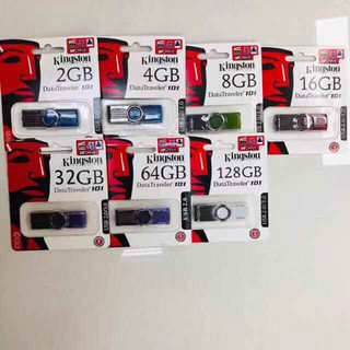 Kingston USB Flash Drive 2GB 4GB 8GB 16GB 32GB 64GB 128GB รุ่น DT101 แฟลชไดร์ฟ