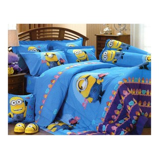 ชุดเครื่องนอนลาย มินเนี่ยน Minions ยี่ห้อเจสซิก้า ลิขสิทธิ์แท้100%
