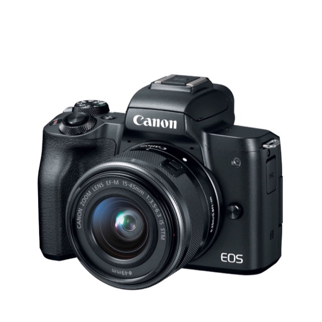 (มีของค่ะ)Canon eos m50 สีดำ แถม‼️ติดฟิล์มกันรอย