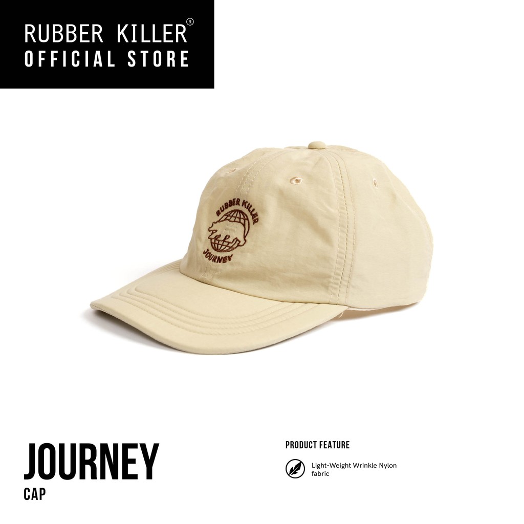 Rubber Killer – JOURNEY WRINKLED NYLON CAP (หมวกแก๊ป)
