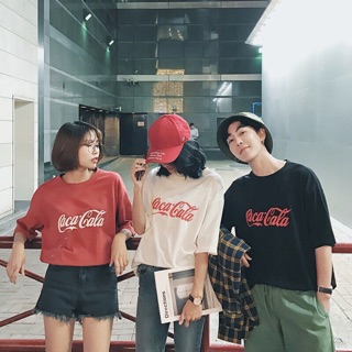 เสื้อสกรีนลายโค้ก  🥤