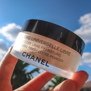 🖤CHANEL🤍 แท้/พร้อมส่ง ฉลากไทย แถมพัฟทุกออเดอร์ (ห่ออย่างดีถุง,โบว์) แป้งฝุ่นออร่า Chanel poudre universelle libre 30g.