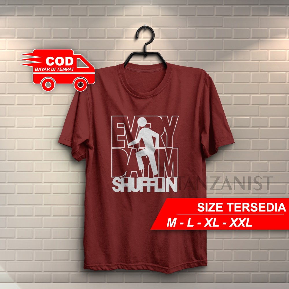 KAOS BAND LMFAO - SHUFFLIN COTTON COMBED 30S BAJU TSHIRT พรีเมี่ยม