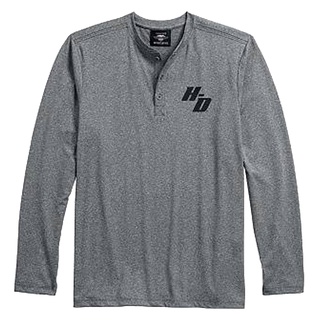เสื้อ Sweatshirt ลิขสิทธิ์แท้ HARLEY-DAVIDSON Activewear Mens Henley
