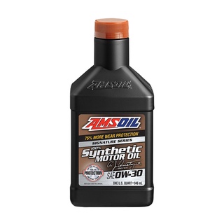 Amsoil Signature Series SAE 0w-30 น้ำมันเครื่องสังเคราะห์แท้ 100% ขนาด 1 QT(0.946L)