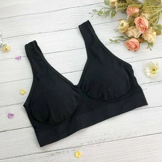 สปอร์ตบรา หลังU แบบสวม ทรงสวย สีเรียบ เนื้อผ้านุ่ม ยืดหยุ่นได้ดี ใส่สบาย ราคาถูก สำหรับผู้หญิง กีฬา sport