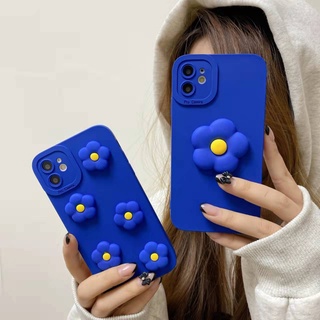 3D เคส Vivo Y11 Y20 Y21 Y33S S1 Pro V20 Y12S Y12A Y51 Y50 Y30 Y12 Y91C V11i Y15 S1 Y51 V9 V15 Pro Y17 Y12 case เคสโทรศัพท์ดอกไม้สร้างสรรค์ 3 มิติ