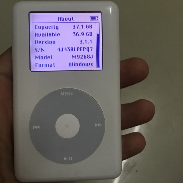 iPod gen4 B/W