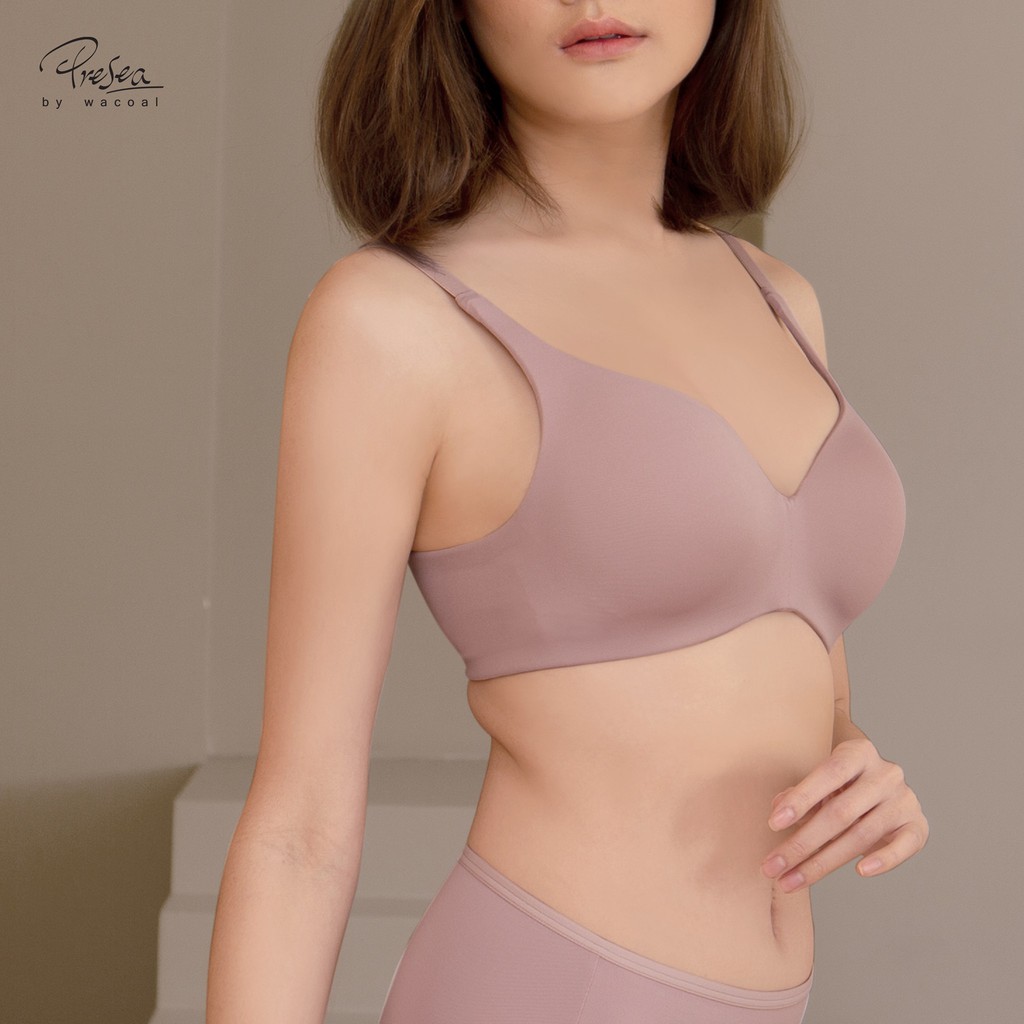 FOLPresea by Wacoal บราไร้โครงเนียนเรียบไร้ตะเข็บ Smooth Seamless bra MA1511