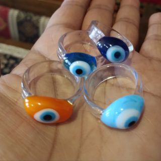 แหวนแก้ว Evil Eye Glass Ring 🇹🇷