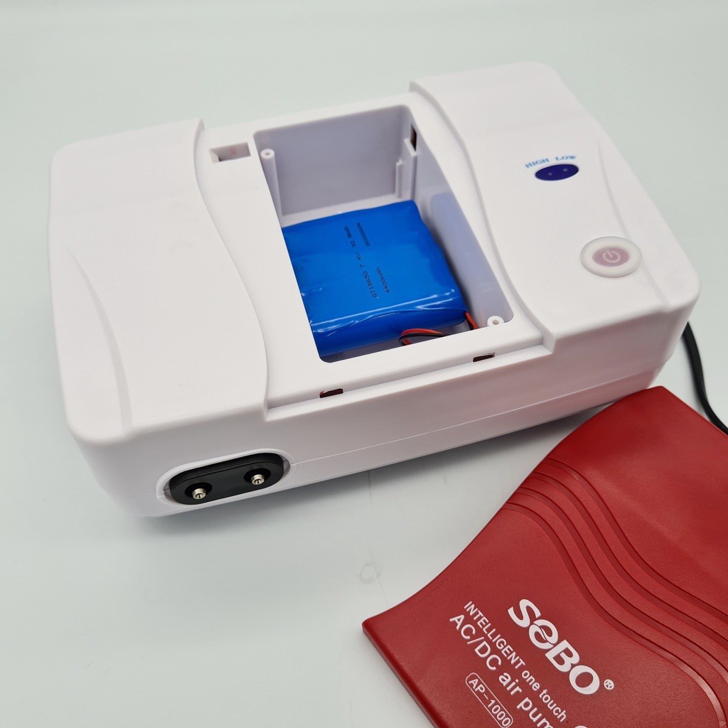 SOBO AP1000 ปั๊มลม มีแบตเตอรี่ในตัว ปั๊มออกซิเจน AC/DC Air Pump ลดเหลือ