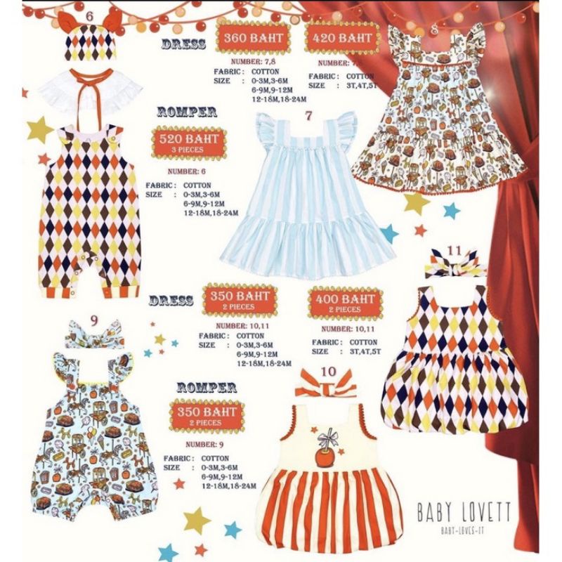 Babylovett The circus Collection มือสอง