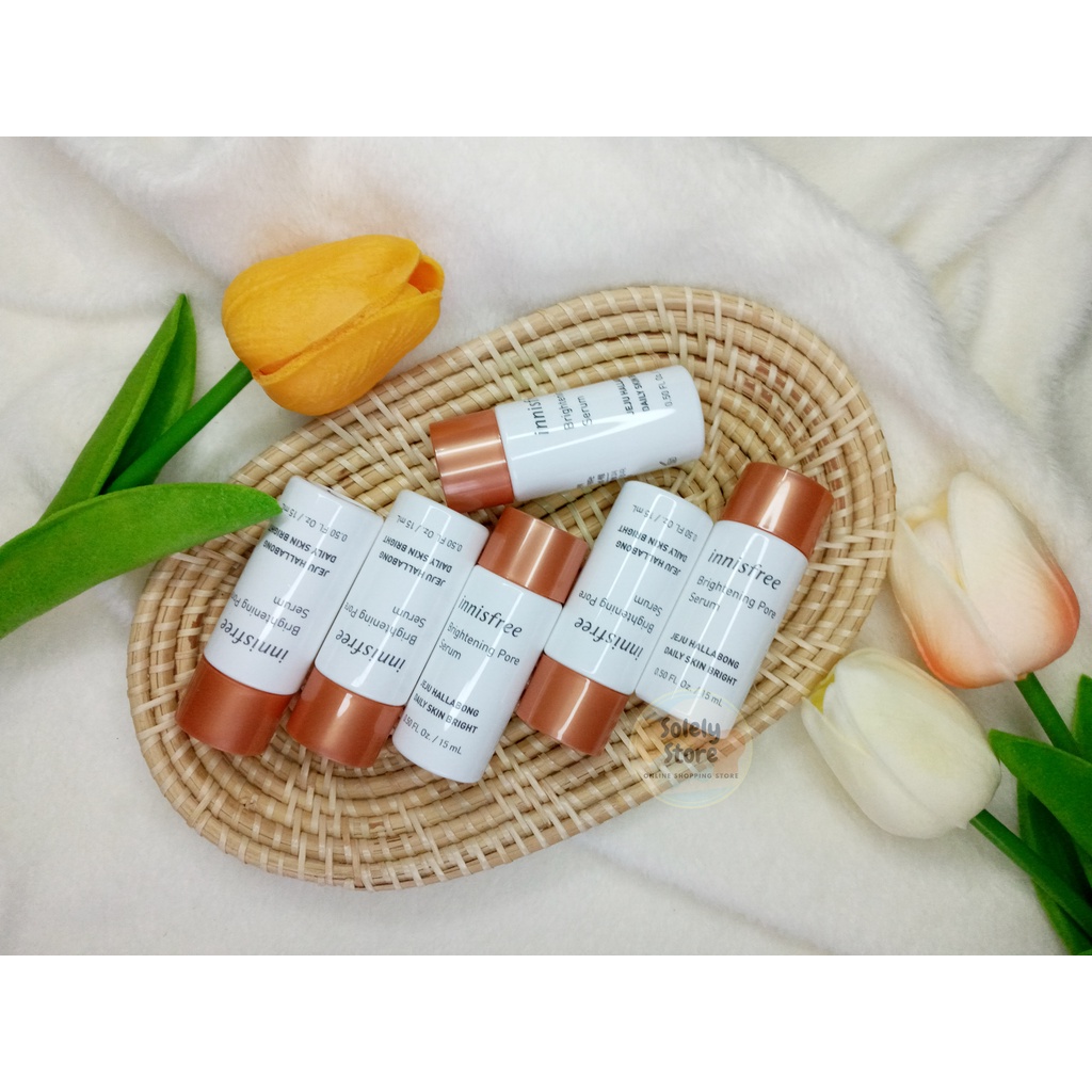 [พร้อมส่ง/ของแท้]  Innisfree Brightening Pore Serum 15 ml. หมดอายุ2024