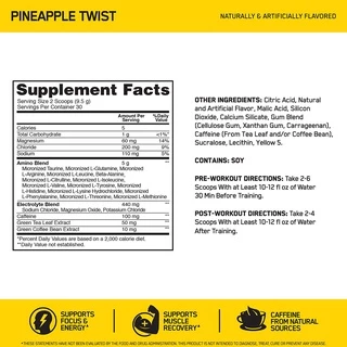 Optimum Nutrition Amino Energy Electrolytes