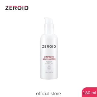 ซีรอย Zeroid Pimprove Gel Cleanser 180ml เจลล้างหน้าสูตรอ่อนโยนเพื่อคนเป็นสิว ผิวมันโดยเฉพาะ