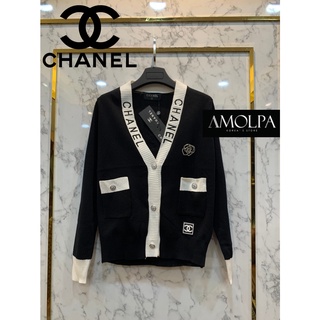 เสื้อคลุม CHANEL KNIT WITH CAMILIA DIAMOND