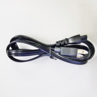 สาย Cable POWER AC for Notebook 3 รู อย่างหนาพิเศษ 0.75mm. ยาว 1.8M (สีดำ) สินค้าพร้อมส่งไม่ต้องรอนาน