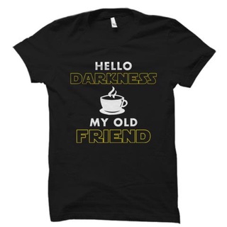 [S-5XL]เสื้อยืด พิมพ์ลาย Hello Darkness My Old Friend Gildan สําหรับผู้ชาย และผู้หญิง