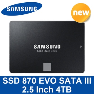 SAMSUNG 870 EVO MZ-77E4T0BW 4TB 2.5Inch Hard Drive Memory Storage