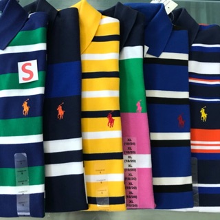 🇺🇸 Polo Ralph Lauren เสื้อคอปก ของแท้ นำเข้าจากอเมริกา ไม่ใช่จากโซนเอเชียค่ะ