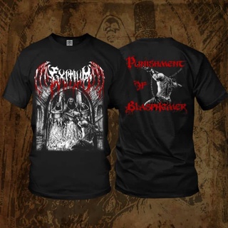 เสื้อยืดผู้ชาย เสื้อยืด Exitium - Blasphemer Punishment S-5XL