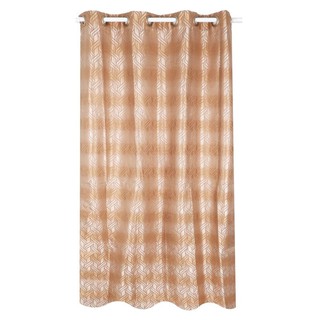 Window curtain CURTAIN SLUR 140X160 BROWN HLS Curtains, blinds Home &amp; Furniture ผ้าม่านหน้าต่าง ผ้าม่าน EYELET HOME LIVI