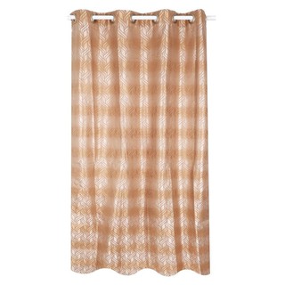 Window curtain CURTAIN SLUR 140X160 BROWN HLS Curtains, blinds Home &amp; Furniture ผ้าม่านหน้าต่าง ผ้าม่าน EYELET HOME LIVI