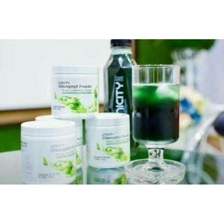 (ของแท้) Unicity Chlorophyll Powder...เครื่องดื่มคลอโรฟิลด์ชนิดผง...1 กระปุก 91.64 กรัม