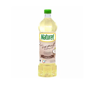 [ขายดี] Naturel เนเชอเรล น้ำมันมะพร้าว 100% 1 ลิตร