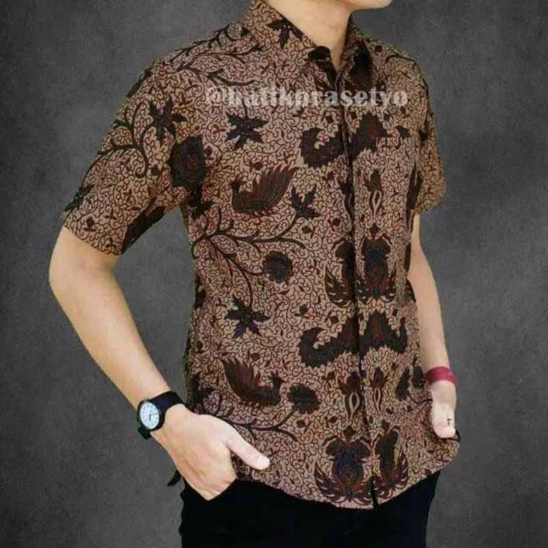Kameja เสื้อเชิ้ตผู้ชาย BATIK รหัส PB 115 | โซแกน โซแกน บาติค